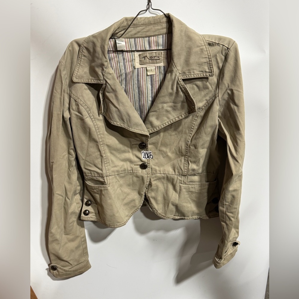 #2065-Mori Tan Women's Jean Jacket